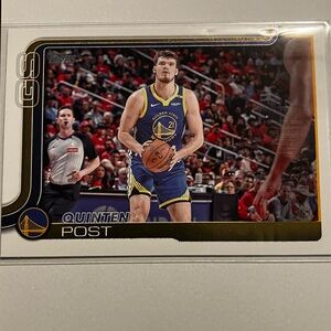 Topps Quinten Post GSW 139 NBA 25/26 Card